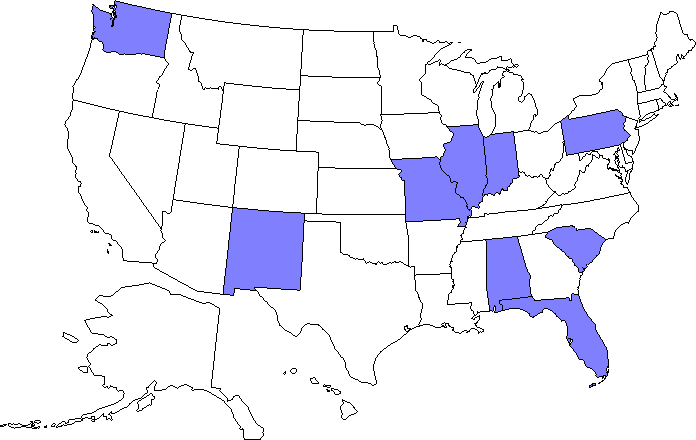 States Represented