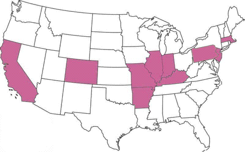 States Represented