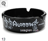 Aladdin, Las Vegas Nevada Glass Ashtray