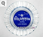 Aladdin Hotel, Las Vegas Glass Ashtray