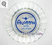 Aladdin Hotel, Las Vegas Glass Ashtray