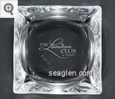 The London Club at Aladdin Glass Ashtray
