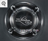 The London Club at Aladdin Glass Ashtray