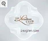 The London Club at Aladdin Porcelain Ashtray