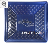 The London Club at Aladdin Porcelain Ashtray