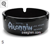 Hotel Aladdin Las Vegas, Nevada Glass Ashtray