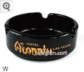 Hotel Aladdin Las Vegas, Nevada Glass Ashtray