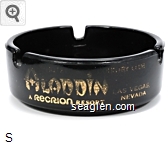 Hotel & Country Club Aladdin Las Vegas Nevada, A Recrion Resort Glass Ashtray