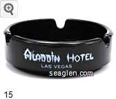 Aladdin Hotel, Las Vegas Glass Ashtray