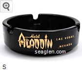 Hotel Aladdin Las Vegas, Nevada Glass Ashtray