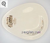 Milton Prell's, Aladdin Hotel, Las Vegas, Nevada Porcelain Ashtray