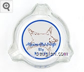 Alpine Club & Cafe, Ely, Nevada Glass Ashtray