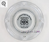 Friendliest Spot In Nevada, Barton's Club 93 Casino, Fun - Food - Fortune, Jackpot, Nevada Glass Ashtray