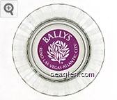 Bally's, Reno Las Vegas Atlantic City Glass Ashtray