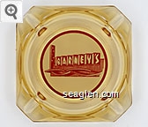 Barney's Glass Ashtray