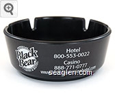 Fond du Lac, Black Bear Casino & Hotel, Hotel 800-553-0022, Casino 888-771-0777, www.blackbearcasinohotel.com Plastic Ashtray