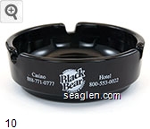 Casino 888-771-0777, Fond du Lac, Black Bear Casino & Hotel, Hotel 800-553-0022 Glass Ashtray