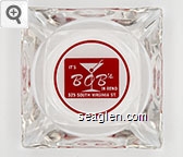 It's Bob's in Reno, 325 South Virginia St. Glass Ashtray