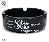 Silver Nugget, North Las Vegas, Silver Bird, Hotel & Casino, Las Vegas, Boulevard South, Silver City, Las Vegas Boulevard South Casino Glass Ashtray