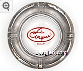 Le Cirque, Bellagio Glass Ashtray