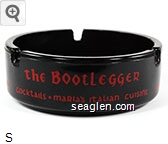 the Bootlegger, Cocktails - Maria's Italian Cuisine Glass Ashtray