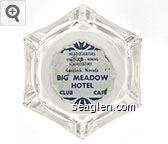 Headquarters, Livestock - Mining, Agriculture, Lovelock, Nevada, Big Meadow Hotel, Club Cafe Glass Ashtray