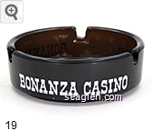 Bonanza Casino, Reno Glass Ashtray