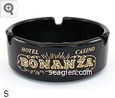 Hotel Casino Bonanza, Las Vegas, Nevada Glass Ashtray