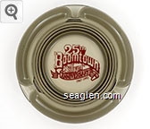 25th Boomtown, Silver Anniversary, 1967-1992 Glass Ashtray
