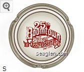 Boomtown, 25th Silver Anniversary, 1967-1992 Glass Ashtray