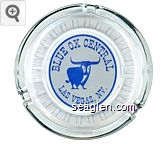 Blue Ox Central, Las Vegas, NV. Glass Ashtray