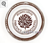 Atlantic City, N.J., Park Place Casino Hotel Glass Ashtray