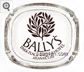 Bally's, Park Place Casino Hotel, Atlantic City Glass Ashtray