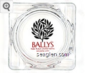 Bally's, Park Place Casino Hotel, Atlantic City Glass Ashtray