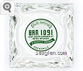 Ruth Keating's, Bar 1091, 1091 South Virginia St., Reno, Nevada, 2 Shuffle Boards, Cocktails Glass Ashtray