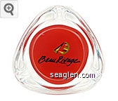 Beau Rivage Glass Ashtray