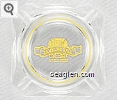 Giudici's B Street Gambling Hall, Est. 1989, 1324 B St. Sparks, Victorian Square Glass Ashtray