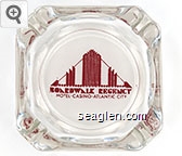 Boardwalk Regency Hotel - Casino - Atlantic City Glass Ashtray
