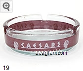 Caesars, Atlantic City Glass Ashtray