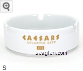 Caesars, Atlantic City ITT Porcelain Ashtray