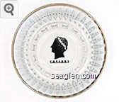Caesars Glass Ashtray