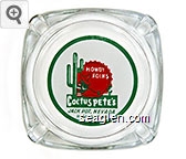 Howdy Folks, Cactus Pete's, Jackpot, Nevada, Highway 93 Glass Ashtray