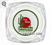 Fun Spot, Cactus Pete's, Jack Pot, Nevada, Highway 93 Glass Ashtray