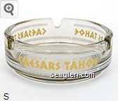 Caesars Tahoe Glass Ashtray