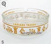 Caesars Tahoe, Lake Tahoe, Nevada Glass Ashtray