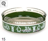 Caesars Tahoe, Las Vegas, Nevada Glass Ashtray