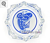 Lake Tahoe, Crystal Bay Club, Dining, Dancing, Gaming, Crystal Bay Nevada Glass Ashtray