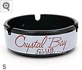 Crystal Bay Club Glass Ashtray