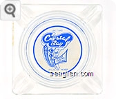 Lake Tahoe, Crystal Bay Club, Dining, Dancing, Gaming, Crystal Bay Nevada Glass Ashtray