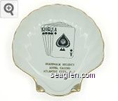 Boardwalk Regency, Hotel Casino, Atlantic City, N.J. Porcelain Ashtray